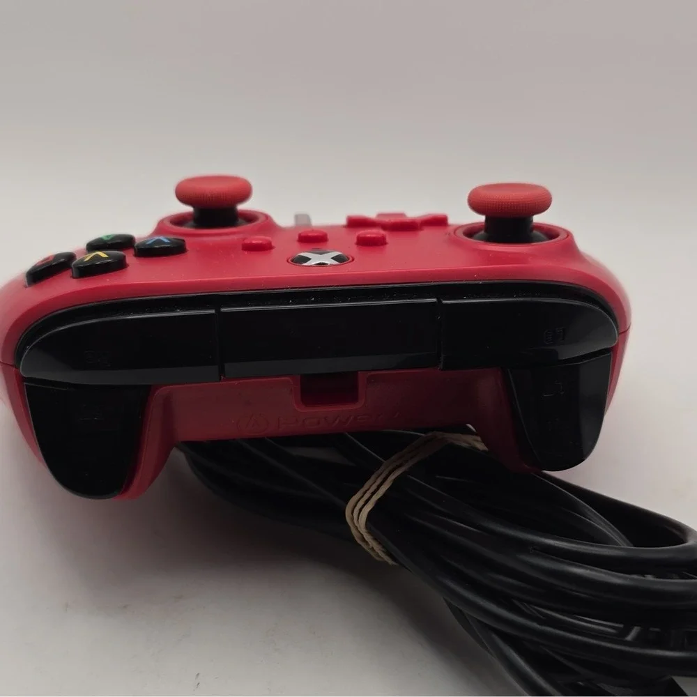 PowerA Enhanced Wired Controller USB for Xbox Series X|S One PC Red UNTESTED
